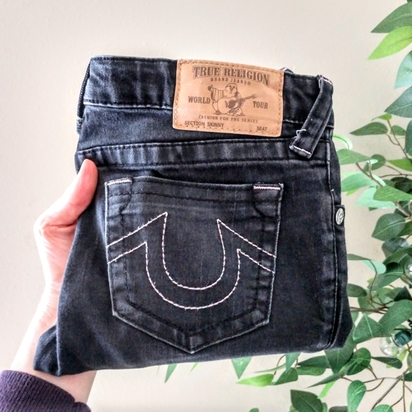 True Religion Other - True Religion Girls Black Denim Jeans Skinny Pants